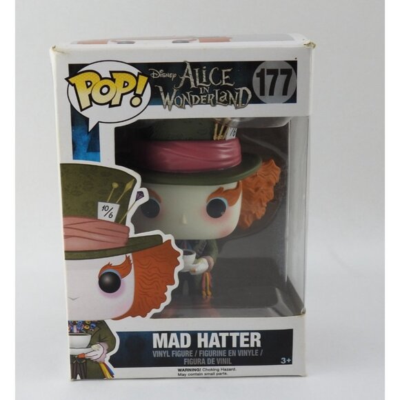 Funko POP! Disney Alice in Wonderland Mad Hatter #177 Vinyl Figure - Picture 2 of 7